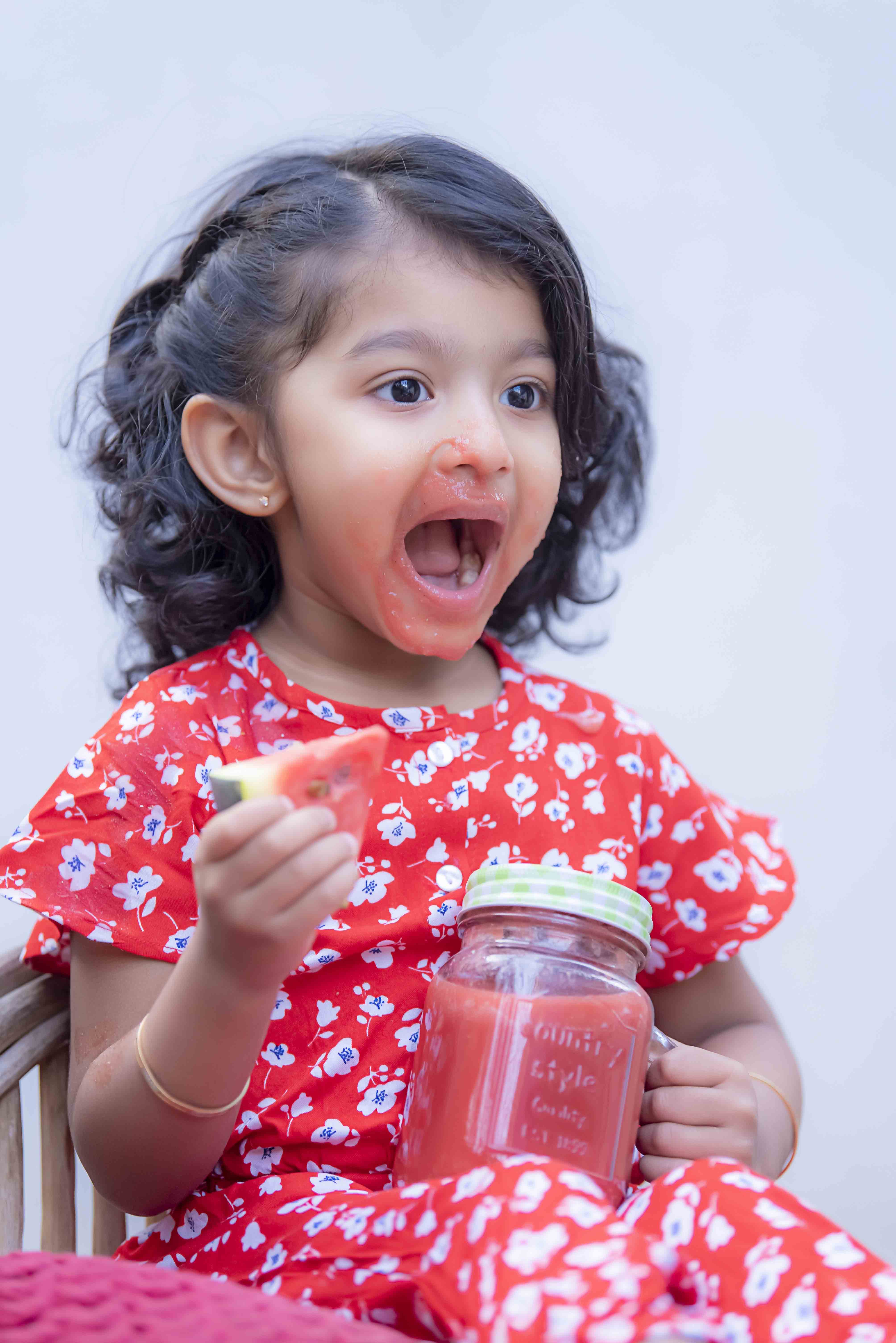 Adorable baby portrait captured in a professional photoshoot.